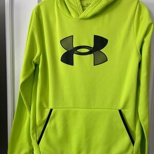 Under Armour Bright Green Fleece Hoodie